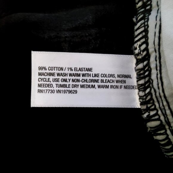 Goodfellow & Co Mens Black Stretch Jeans 30x32 Cotton Elastane Blend StraightFit - Picture 7 of 10